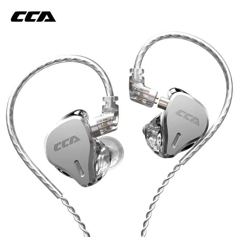

CCA CS16 16BA Units HIFI In Ear Earphones Bass Noise Cancelling Earbuds Metal DJ Sports Headphone For KZ ZAX ASX ZSX EDX ZS10 Z1