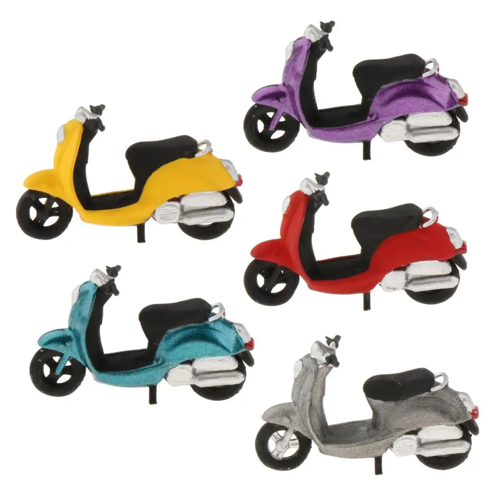 

1:64 Model Mini Plastic Scooter Layout Scenario Model for