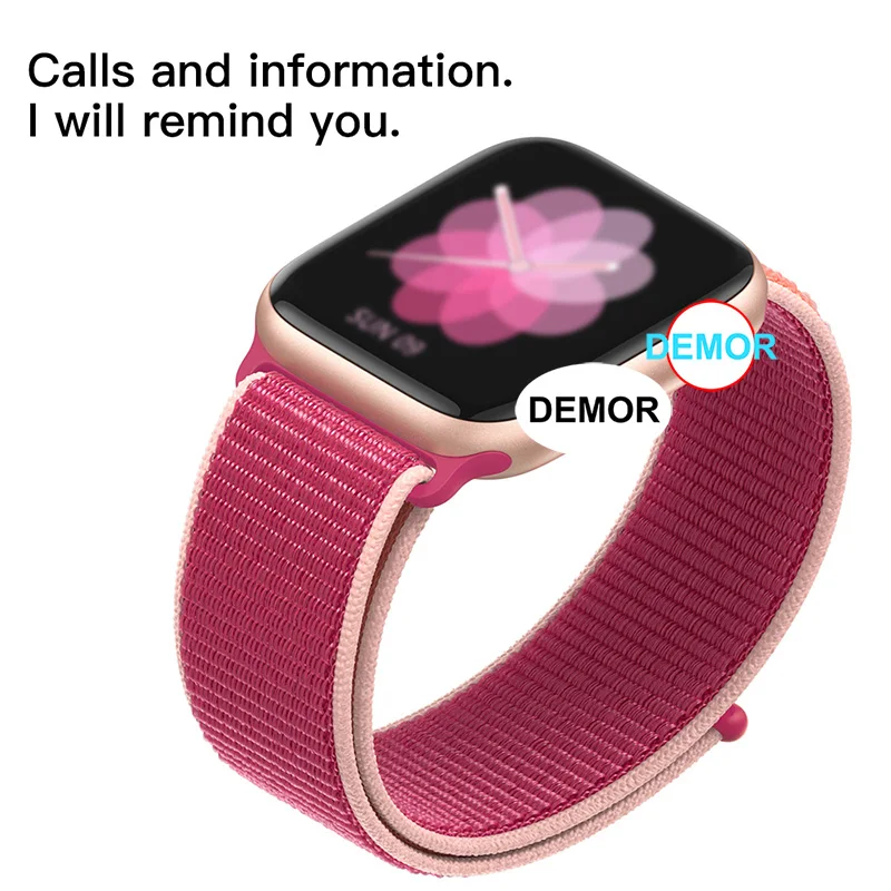 DEMOR IWO 12 Смарт-часы подключенные Bluetooth 40 мм 44 мм Мужские и женские IWO12 умные часы для iOS iPhone 11 Android телефонов Apple Watch 5