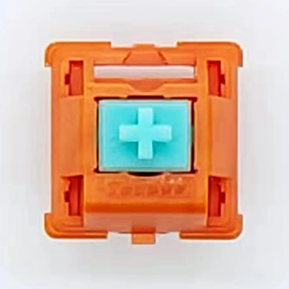 

Tecsee Carrot PME Tactile Linear Switches POM Stem 68g Spring Swithes For Mechanical Gaming With 5Pins