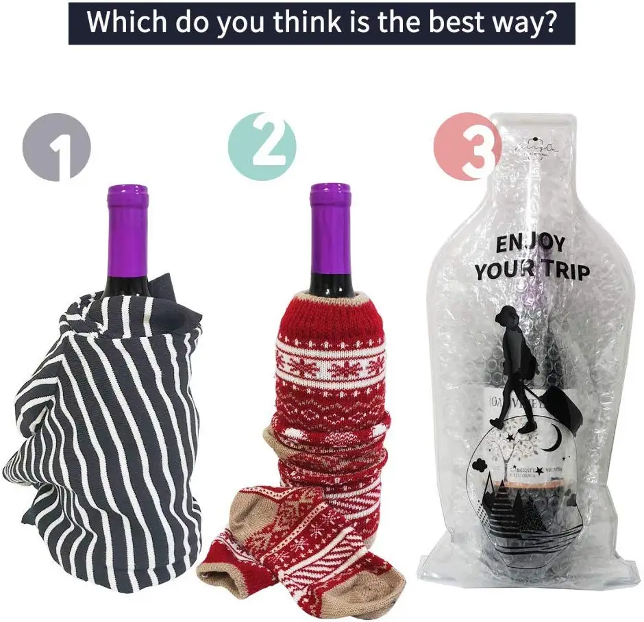 Новый протектор бутылки вина газовая колонка обертывание Сумки рукава стекло