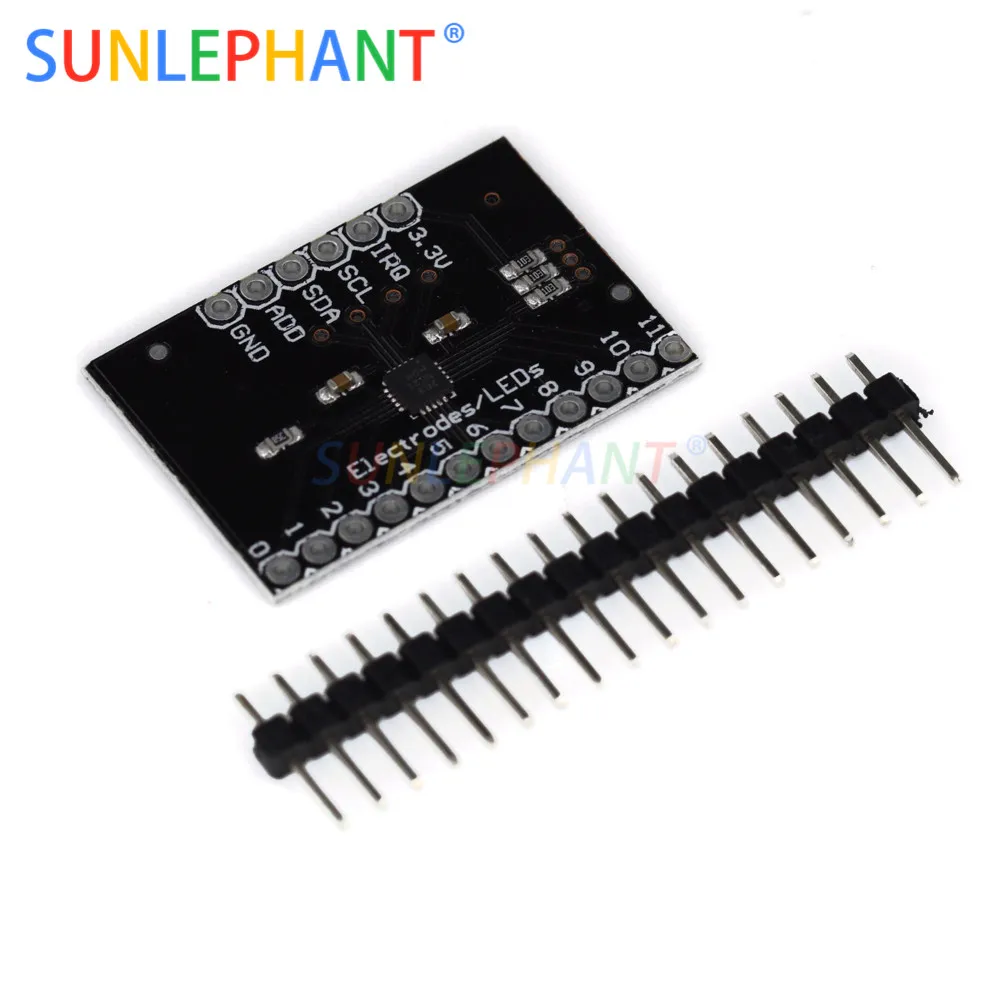 MPR121 коммутационный V12 емкостный сенсорный контроллер модуля I2C клавиатура