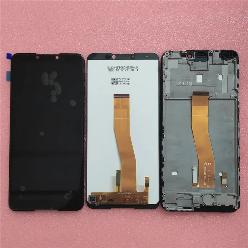 

For Wiko jerry 4 LCD Display Touch Screen Assembly Complete with Frame for Wiko Y70 Screen Glass Panel Replacement Phone Part