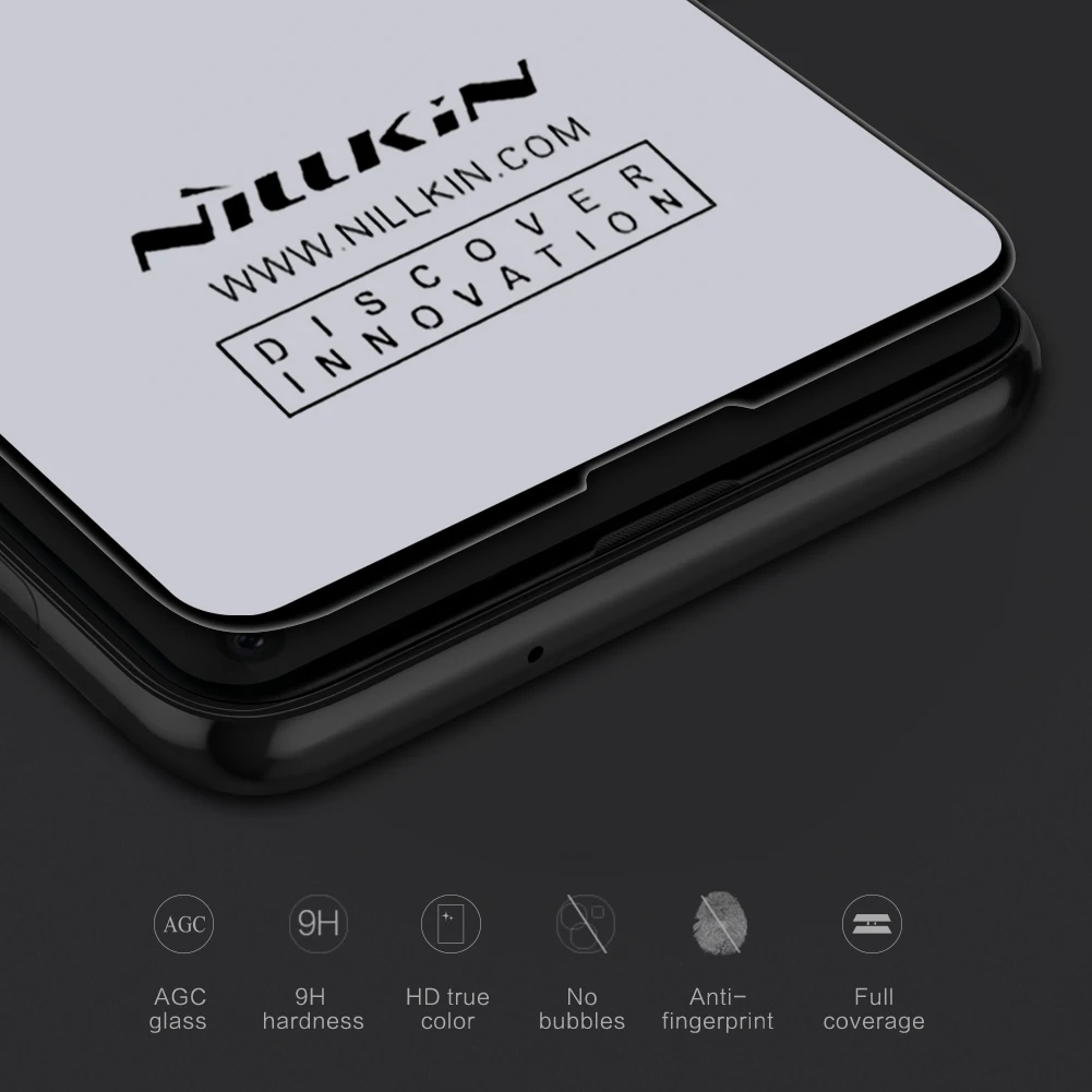 Закаленное стекло Nillkin для Samsung Galaxy S10 Plus + S10E 3D CP MAX полное покрытие Защита экрана
