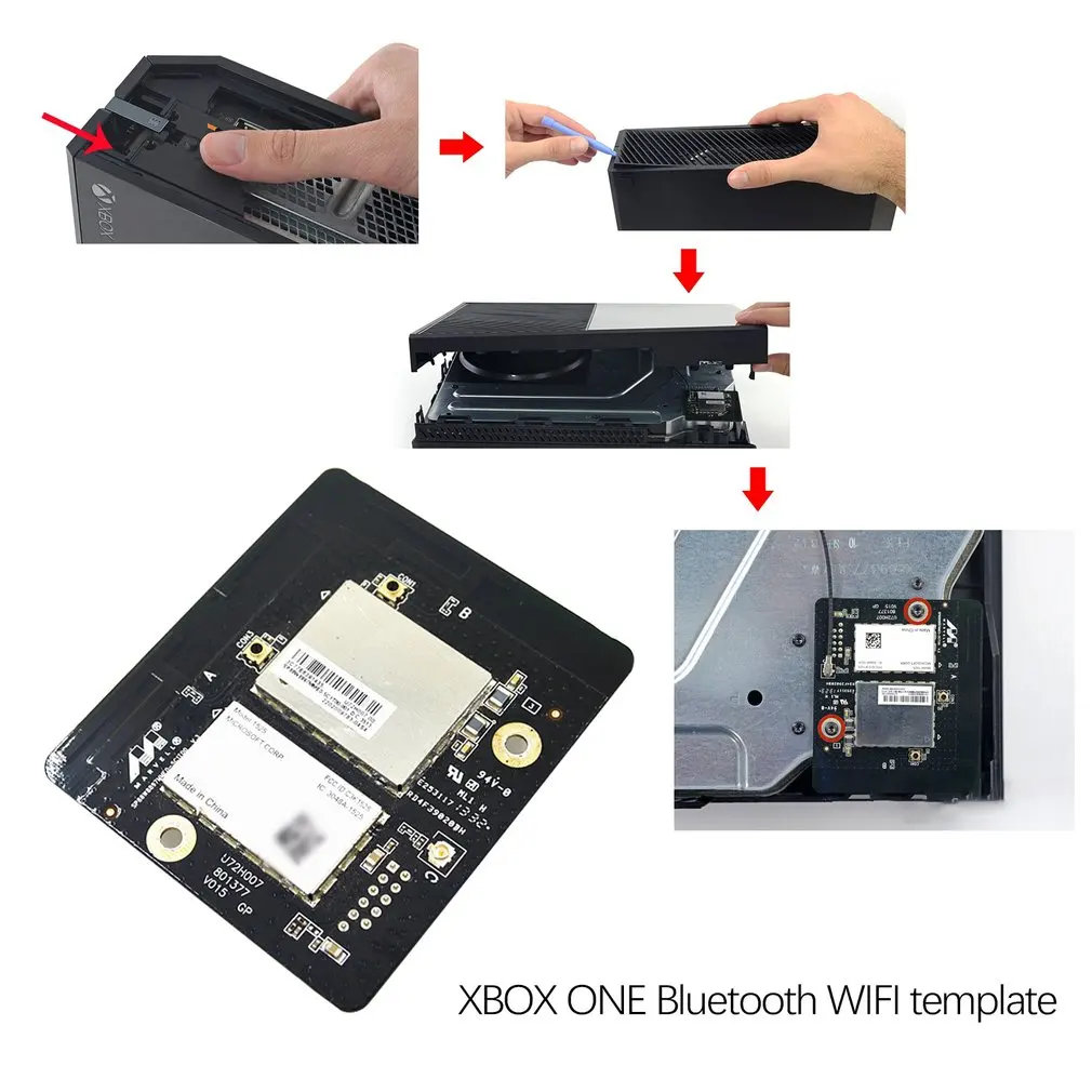Wifi модули для microsoft Xbox One 1525 внутренний беспроводной wifi Bluetooth модуль печатной