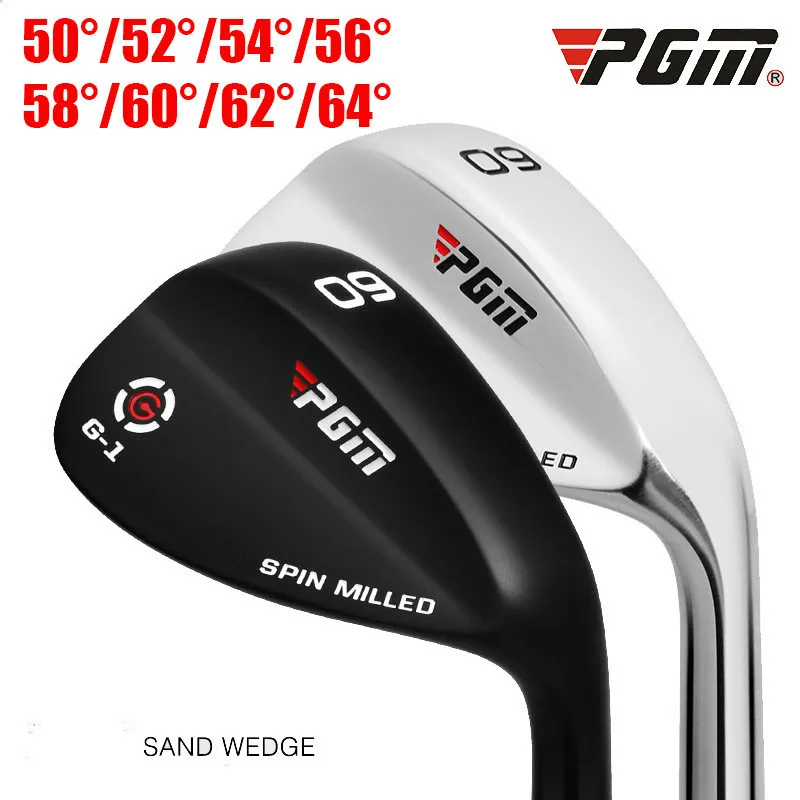 Golf Sand Wedges Clubs 50 / 52 / 54 / 56 / 58 / 60 / 62 / 64 Degrees Silver Golf Sand Wedges Clubs with Easy Distance Control