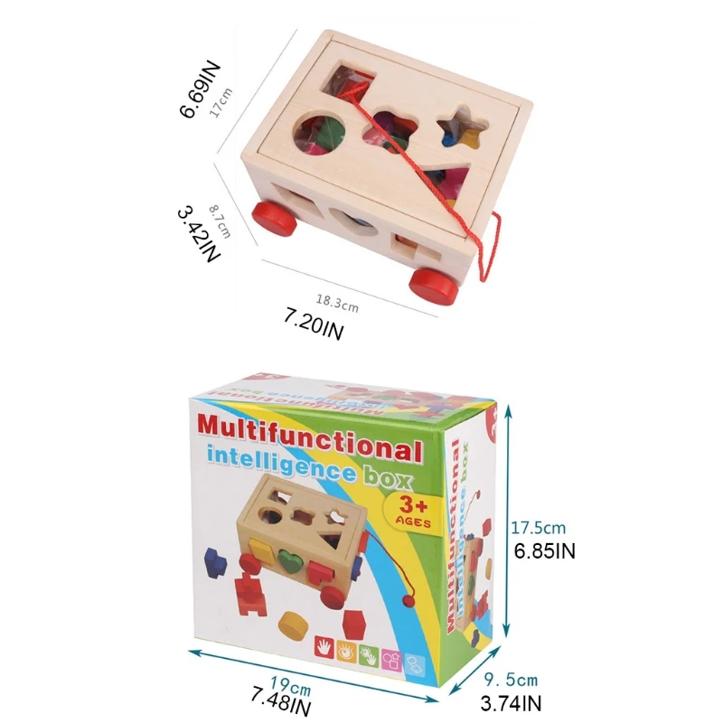 

Shape Matching Toy Shape Color Sorting Developmental Geometry Matching Block Montessori Preschool Educational Busy Board