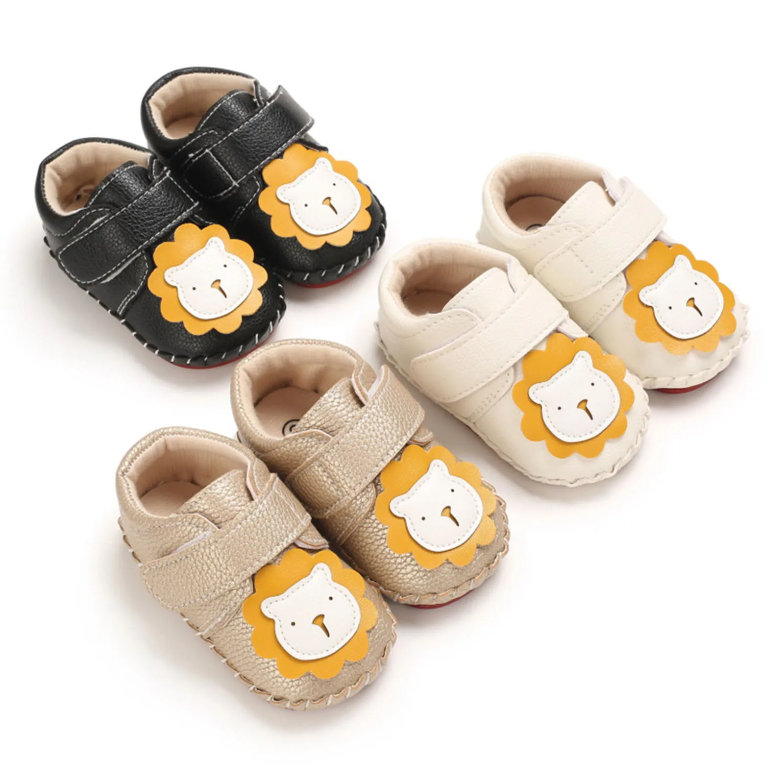 

Резиновые Нескользящие ботинки для первых прогулок для малышей, детей, мальчиков и девочек, с мультяшным медведем, обувь для новорожденных