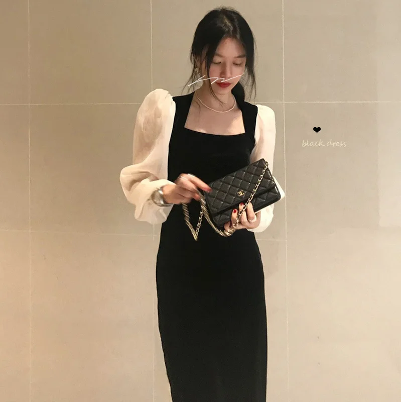 

Korean Ins Style French Elegant Square Jum