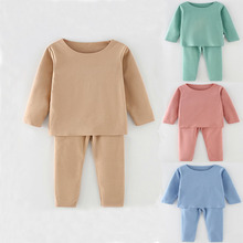 Conjunto de ropa interior térmica de alta calidad para niño y niña...