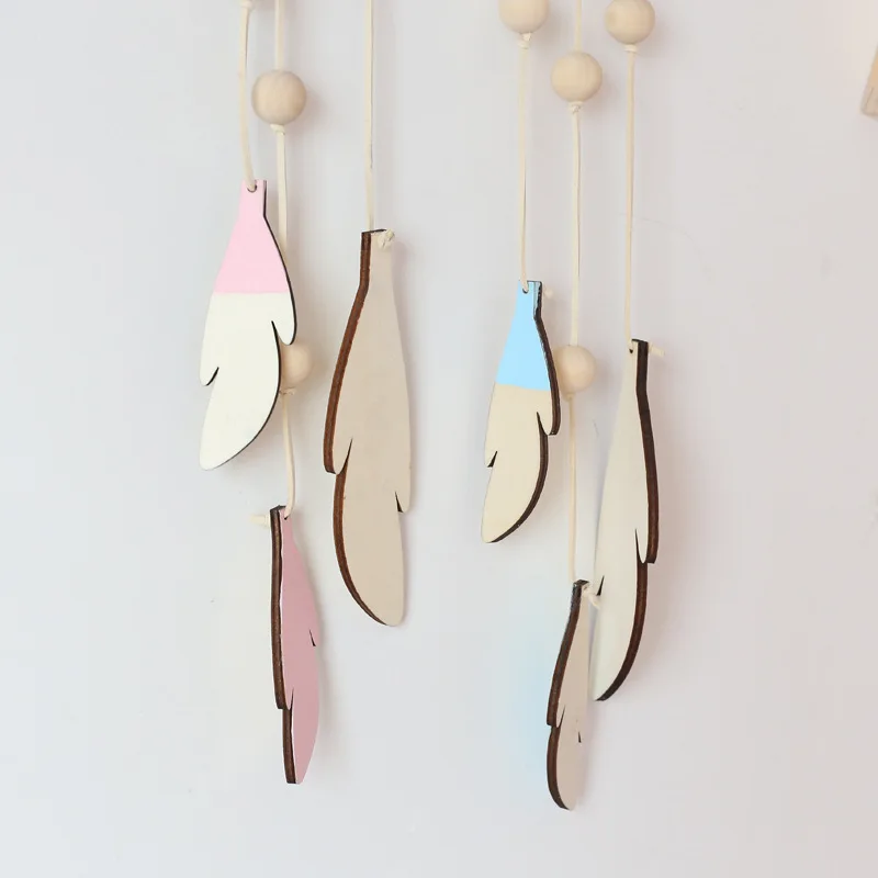 Настенные деревянные подвесные украшения в скандинавском стиле украшение для