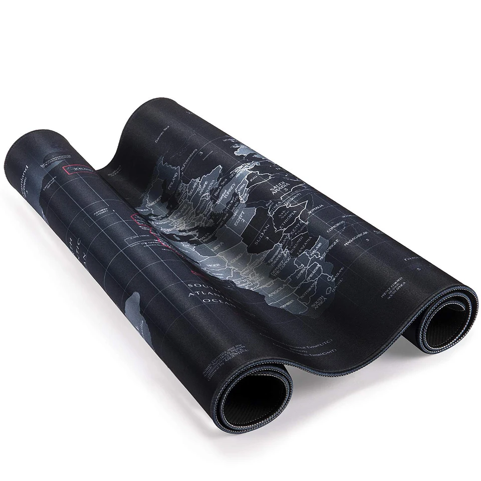 Pbpad очень большой размер 90*40 см коврик для мыши с изображением карты старого мира