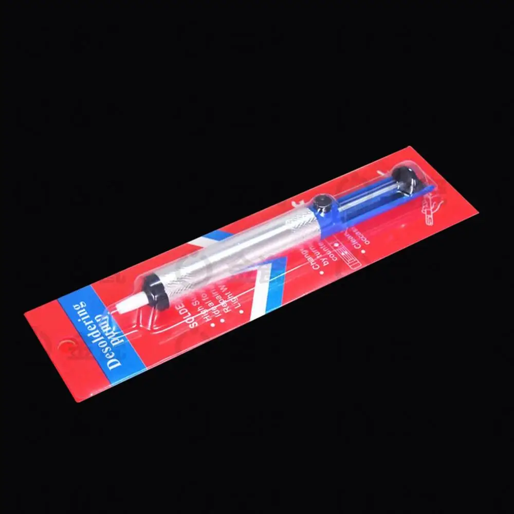 Tin Suction Device Electric Vacuum Solder Sucker Iron Tool Desoldering Pump Gun Soldering Tools Semi Automatic | Инструменты