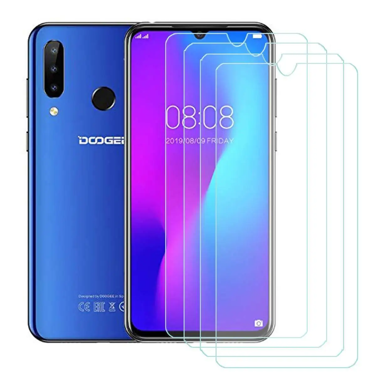 HD закаленное Стекло Для Doogee N20 N100 S90C Y8 X100 N10 S90 Y7 X70 X50 BL12000 BL9000 BL7000 Экран защитная