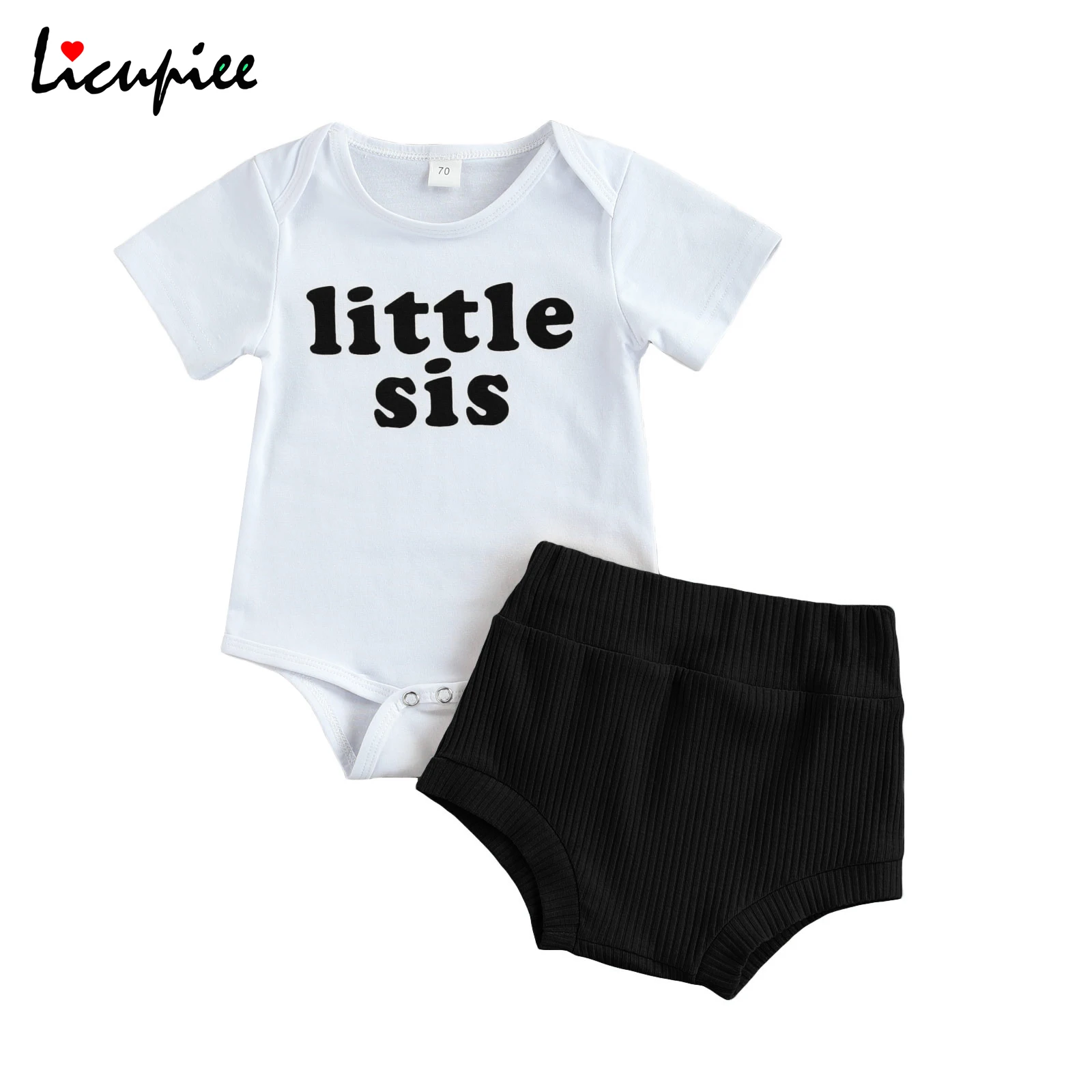 

Для детей возраста от 0 до 12 месяцев для маленьких девочек комплект одежды из 2 предметов для малыша; На каждый день с надписью футболка с кор...