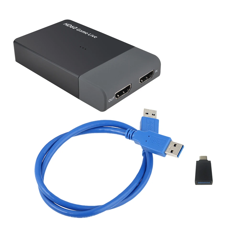 Ezcap261M USB 3 0 HD видеозахват 4K 1080P конвертер для игр в прямом эфире с поддержкой видео