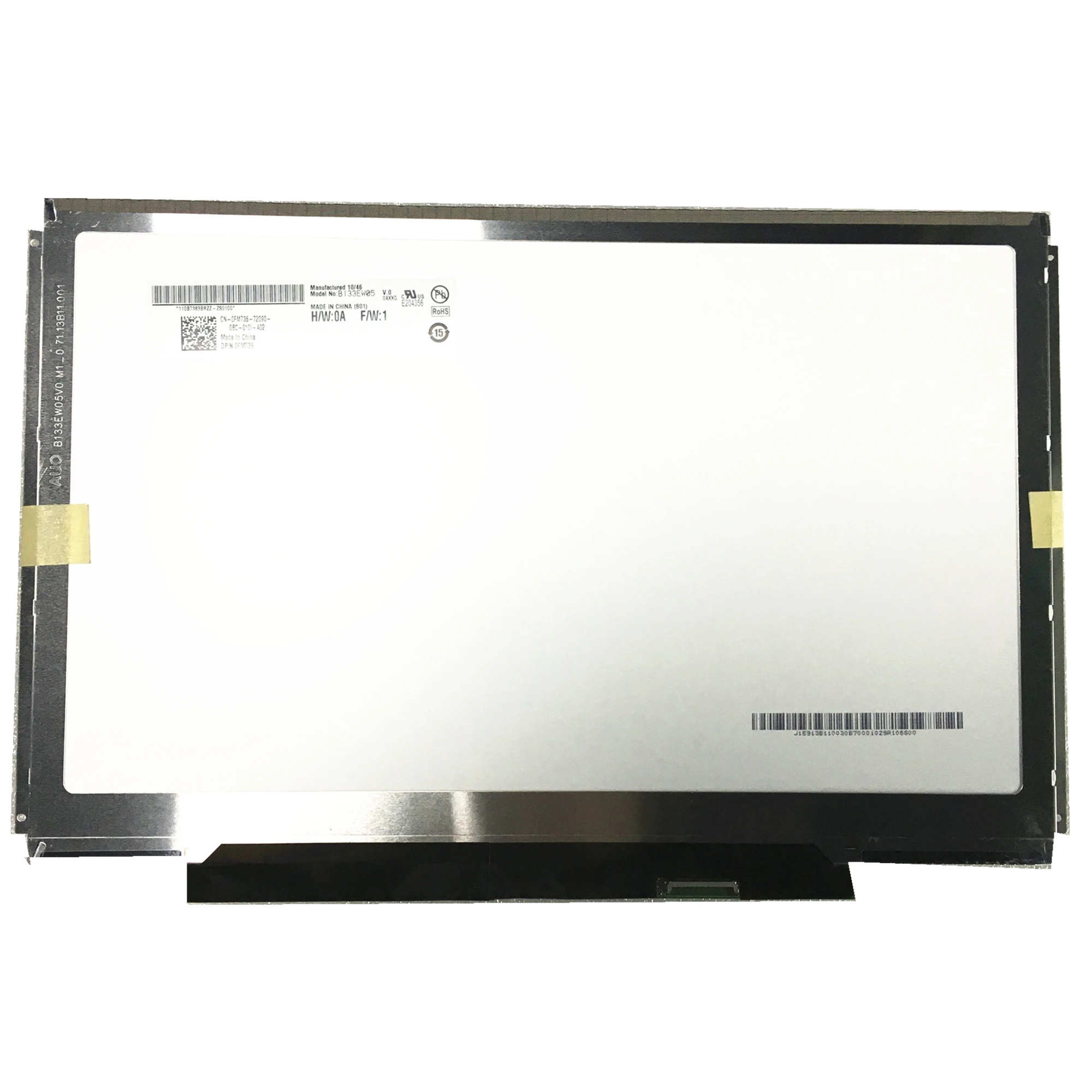 Free Shipping B133EW05 V.0 B133EW05 V0 LTD133EV3D LP133WX2-TLA1 For Dell E4300 LCD Display Screen 1280*800 40Pins