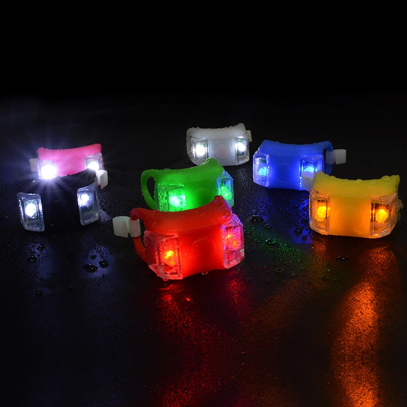 Силиконовые велосипедные фары для велосипеда водонепроницаемые передние и