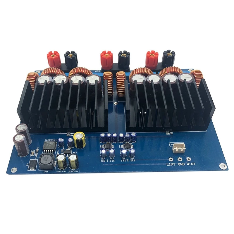 

TAS5630 2.0 Digital Power Amplifier Board 2X600W DC48V Cl D High Power o Power Amplifier Board