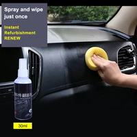 car interior parts liquid leather plastic renovator refreshing restorer foam cleaner spray refurbishment paste for auto