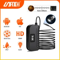 8mm hd wifi dual lens endoscope household appliance inspection ip67 waterproof camera borescope for iosandroid smartphone
