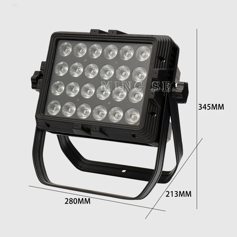 6 шт./лот 18x12 Вт/20x18 Вт/24x18 RGBW открытый светодиодный светильник DMX управления