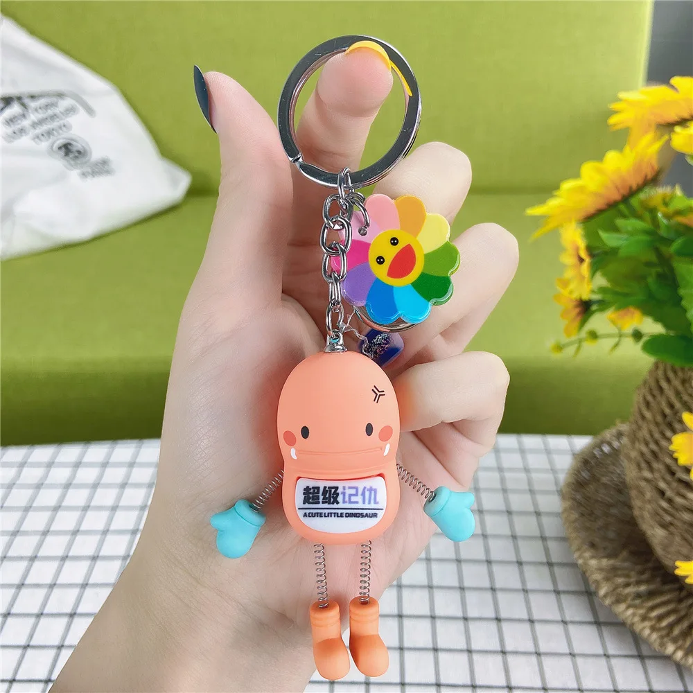 

Брелок с подвеской в виде весенней куклы