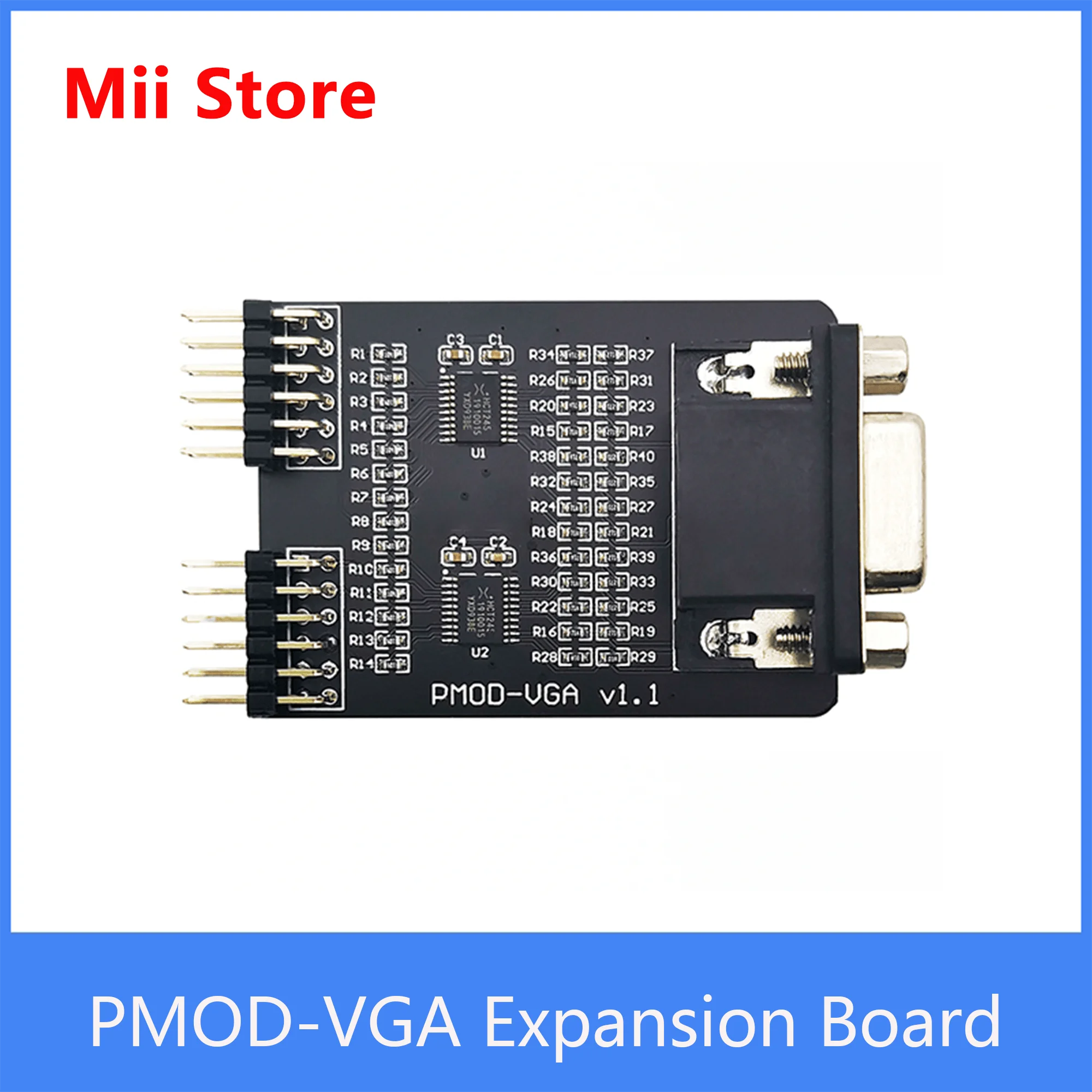 PMOD-VGA Expansion Board iCESugar FPGA Expansion Module Standard PMOD Interface VGA Display Interface