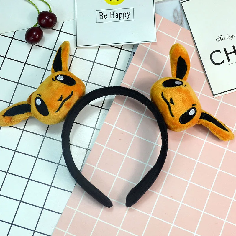 Повязка на голову Пикачу Pokemons плюшевые игрушки для детей косплея Хэллоуин
