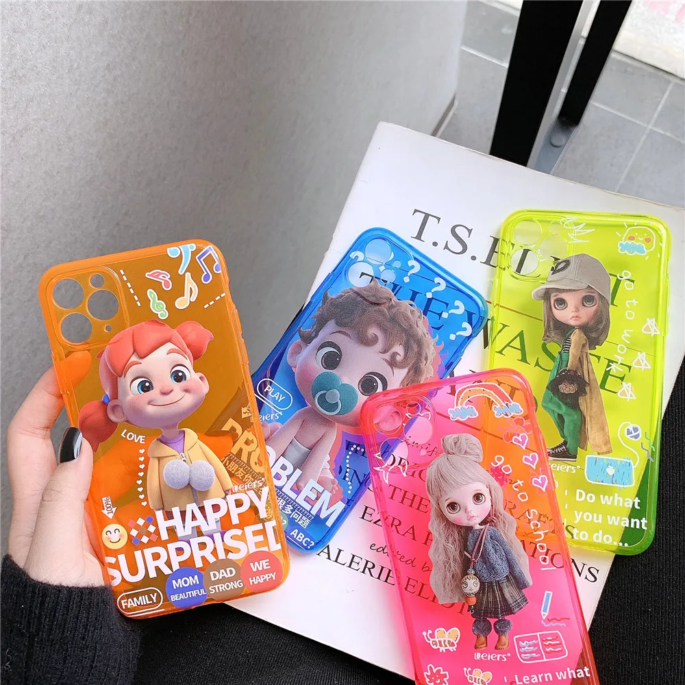 Ins модный Радужный чехол для телефона с изображением улыбки iphone 7 8 6 s Plus 11 pro X Xs Max Xr