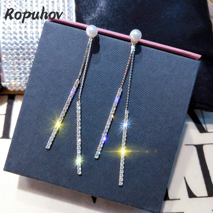 

Ropuhov 2021 New Korean Fashion Jewelry Gift Dangle Earrings Wholesale