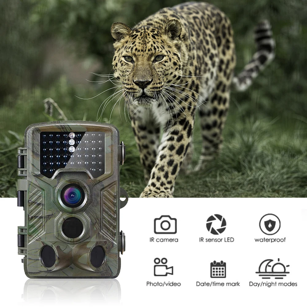 

HD 1080P HC881 Hunting Camera 16MP 20M Infrared Night Vision Wildlife Scouting Hunting Trail Camera Fast Trigger Time 120 Angle