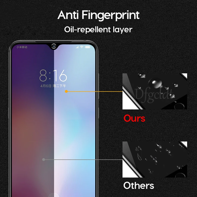Антишпионское закаленное стекло для Xiaomi Mi 9 8 SE 10 11 Lite Redmi Note 7 K20 K30 K40 Pro Защитное