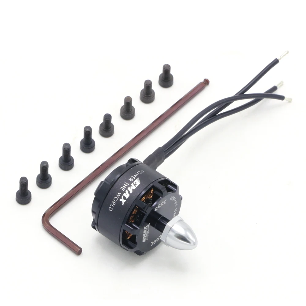 4 набора/партия EMAX охлаждение CW CCW бесщеточный двигатель MT2208 II 1500KV 2000KV для