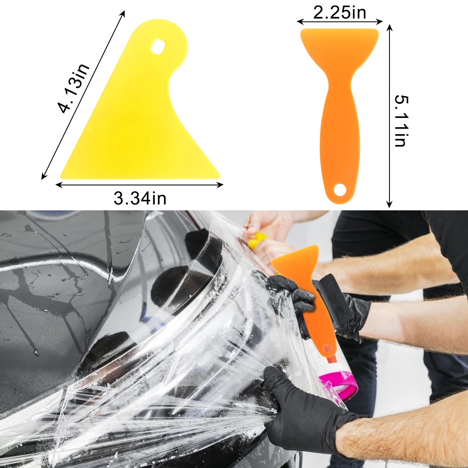 12pcs small scraper for car window film car vinyl wrap tool kit glass cleaning can be used for mobile phone film car accessories free global shipping