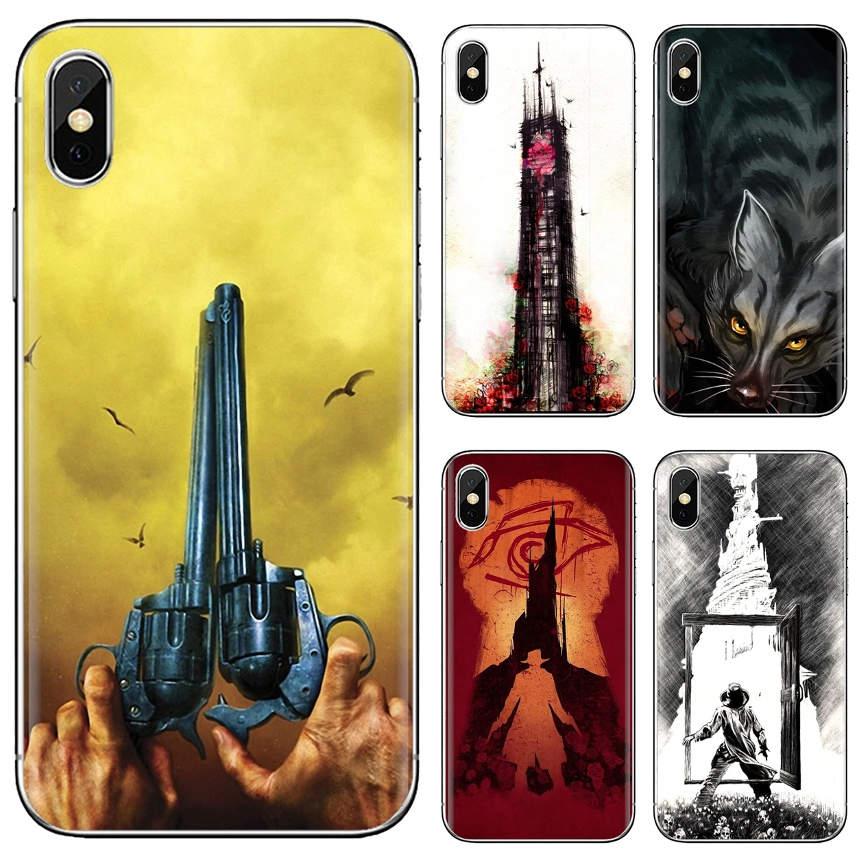 Чехлы для телефонов Samsung Galaxy A9 A8 Star Lite A3 A5 A7 A6 Plus 2018 2015 2016 2017 Dark-Tower-C-the-Stephen-King |