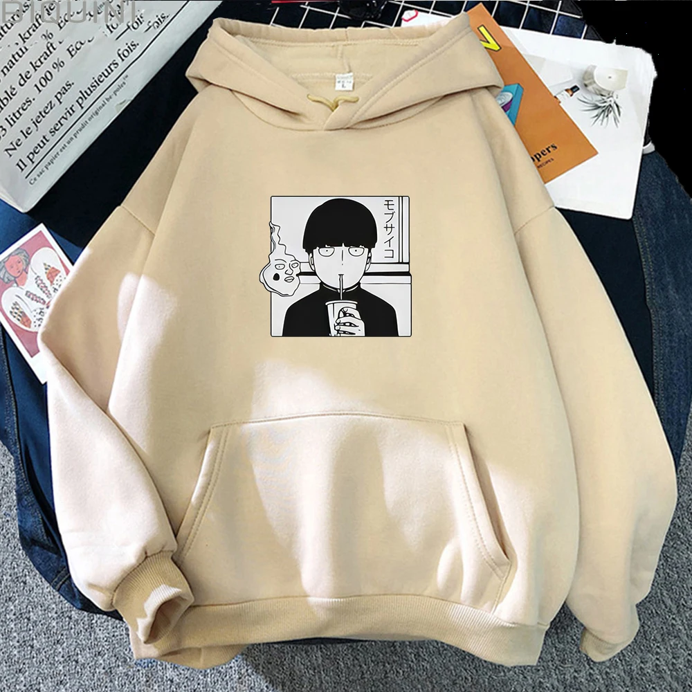 

Japanese Anime Mob Psycho 100 Hoodies Manga Graphic Printed Hoody 2021 New Women Men Fashion Sweatshirt Hip Hop Female Pullovers