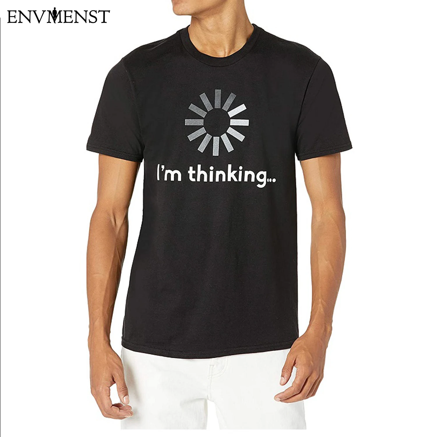 Забавная Мужская Винтажная футболка