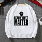 Толстовка BLM мужская с принтом, свитшот с круглым вырезом, худи, одежда в стиле хип-хоп