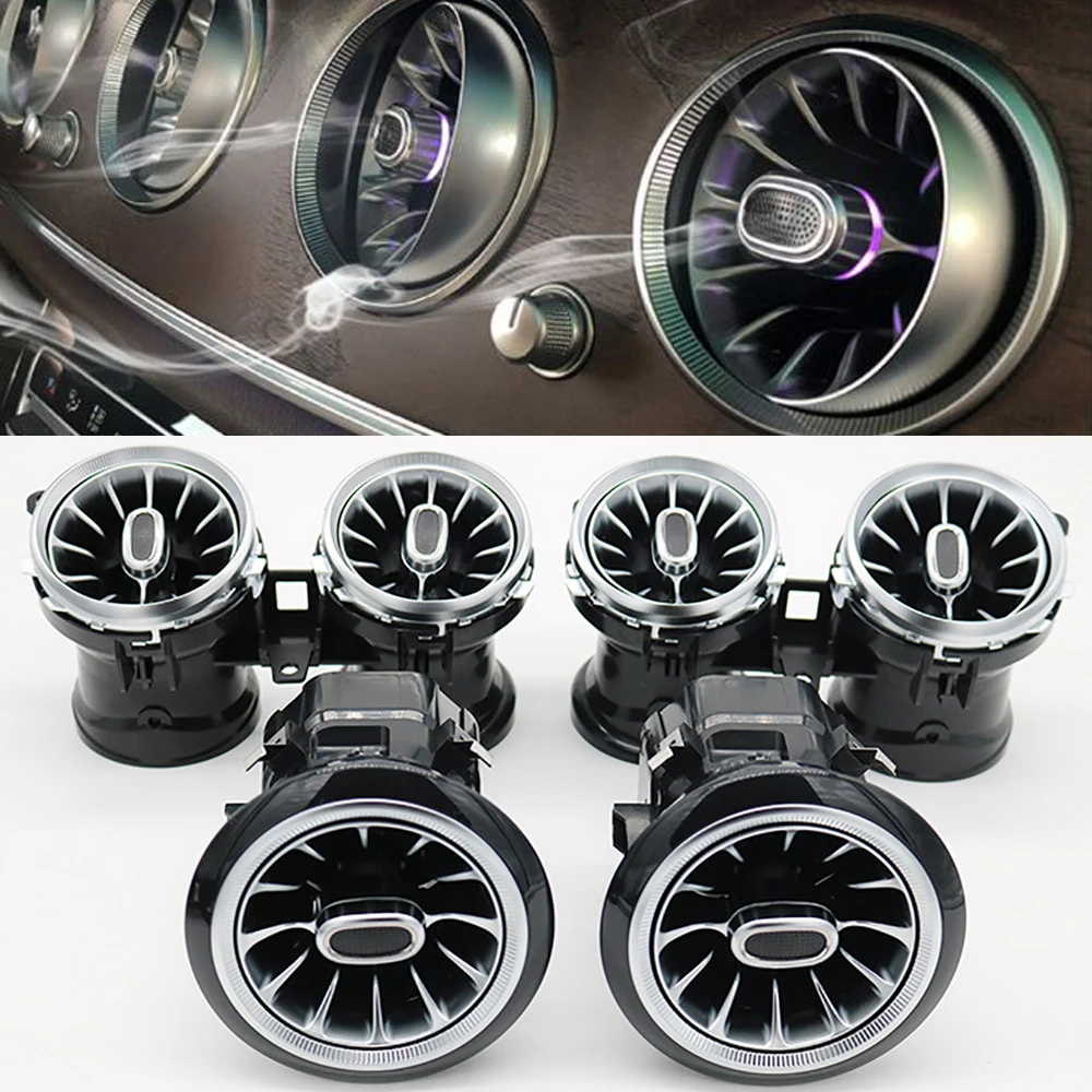 K автомобильная Передняя панель вентиляционного отверстия кондиционера 64 цвета