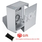 Чехол для компьютера ZZAW A1 ITX, из алюминиевого сплава, с воздушным охлаждением