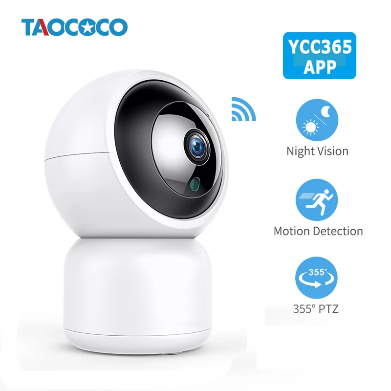 YCC365 1080P домашняя камера безопасности WiFi IP Детский Монитор Babyphone Беспроводная CCTV