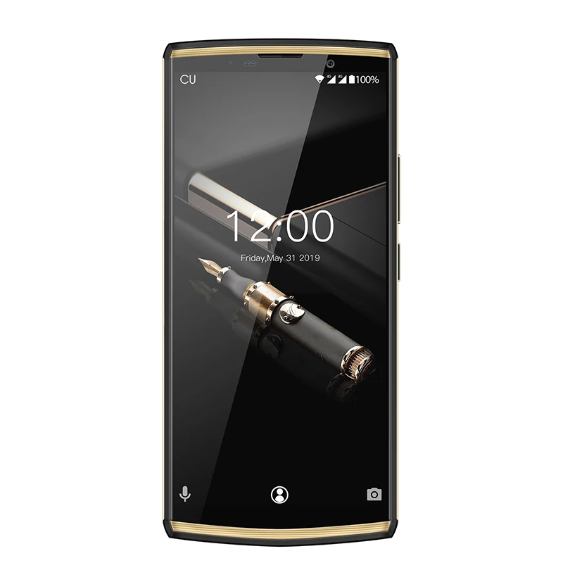 OUKITEL K7 Pro Смартфон Android 9,0 9В/2A мобильного телефона MT6763 Octa Core, 4G, Оперативная память 64G Встроенная память 6," FHD+ 18:9 10000 мАч, определение отпечатка пальца - Цвет: Black