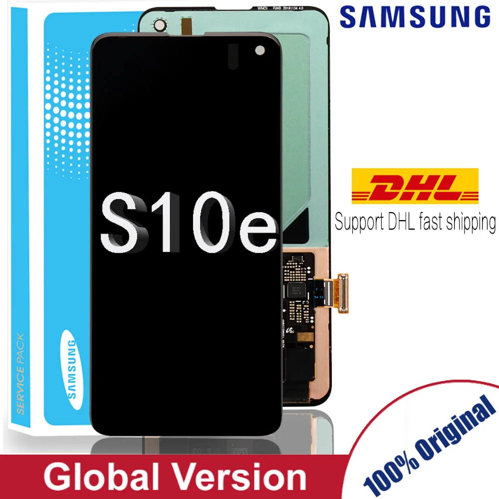 100% Оригинальный 2280x1080 сменный ЖК дисплей для Samsung Galaxy S10E G970F/DS G970U G970W SM G9700