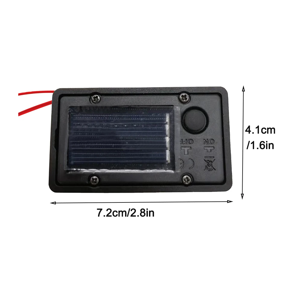 

2pcs Led Battery Box Professional Accessories Case Hanging Lantern Pathway Home Outdoor Solar Lamp Container Easy Install
