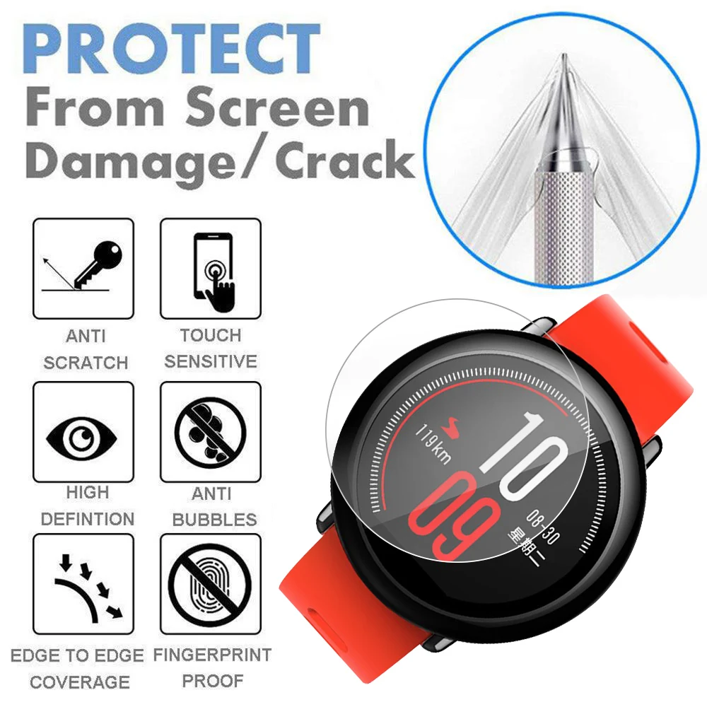 Модная мягкая Гидрогелевая пленка из ТПУ полное покрытие защита экрана против