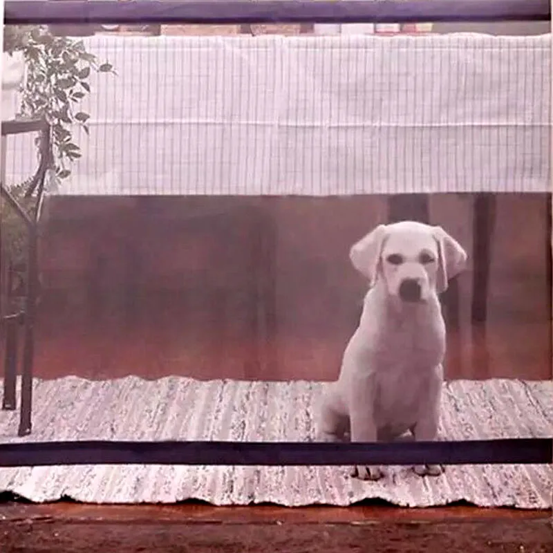 Забор для собак волшебная сетка домашних животных Новые Волшебные ворота