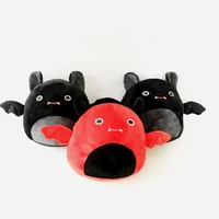 2021 30cm hot sale halloween bat plush toys soft black red the bat toy stuffed animals dolls baby pillow for kids birthday gift