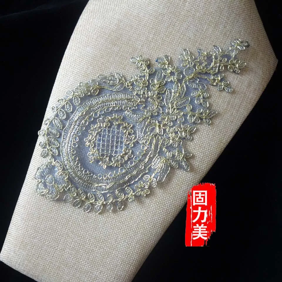 5 шт. 4 Цвета европейские ананас торжественное платье decotative патч золото для