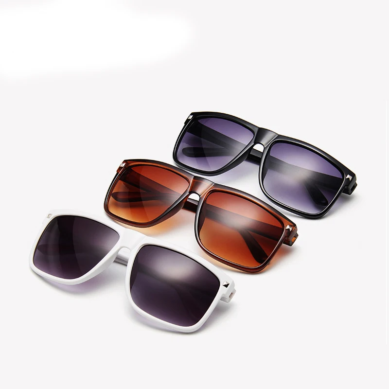 BINGKING негабаритные брендовые Ретро стиль квадратные солнцезащитные очки мужские